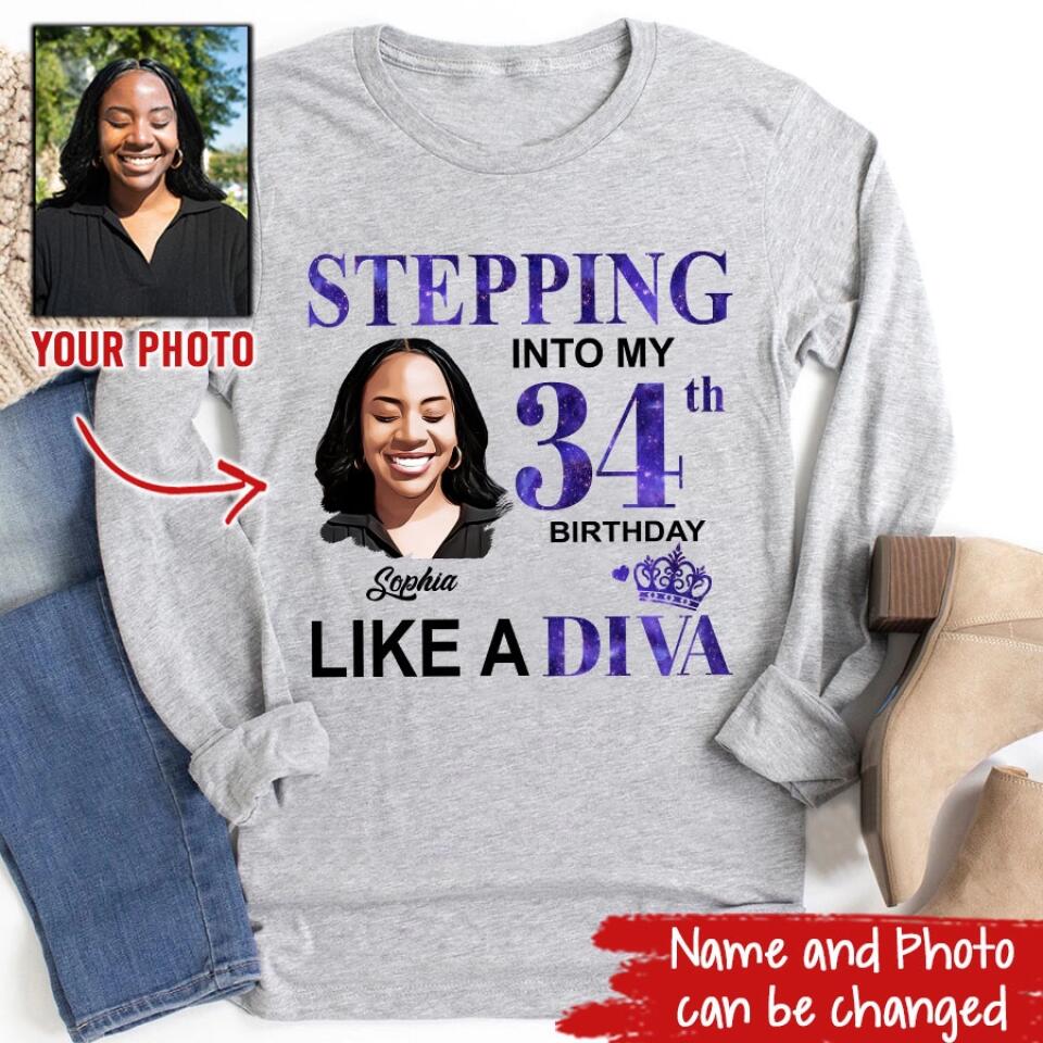 34th Birthday Shirts, Custom Birthday Shirts, Turning 34 Shirt, Gifts For Women Turning 34, 34 And Fabulous Shirt, 1989 Shirt, 34th Birthday Shirts For Her