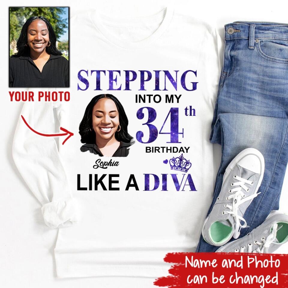 34th Birthday Shirts, Custom Birthday Shirts, Turning 34 Shirt, Gifts For Women Turning 34, 34 And Fabulous Shirt, 1989 Shirt, 34th Birthday Shirts For Her