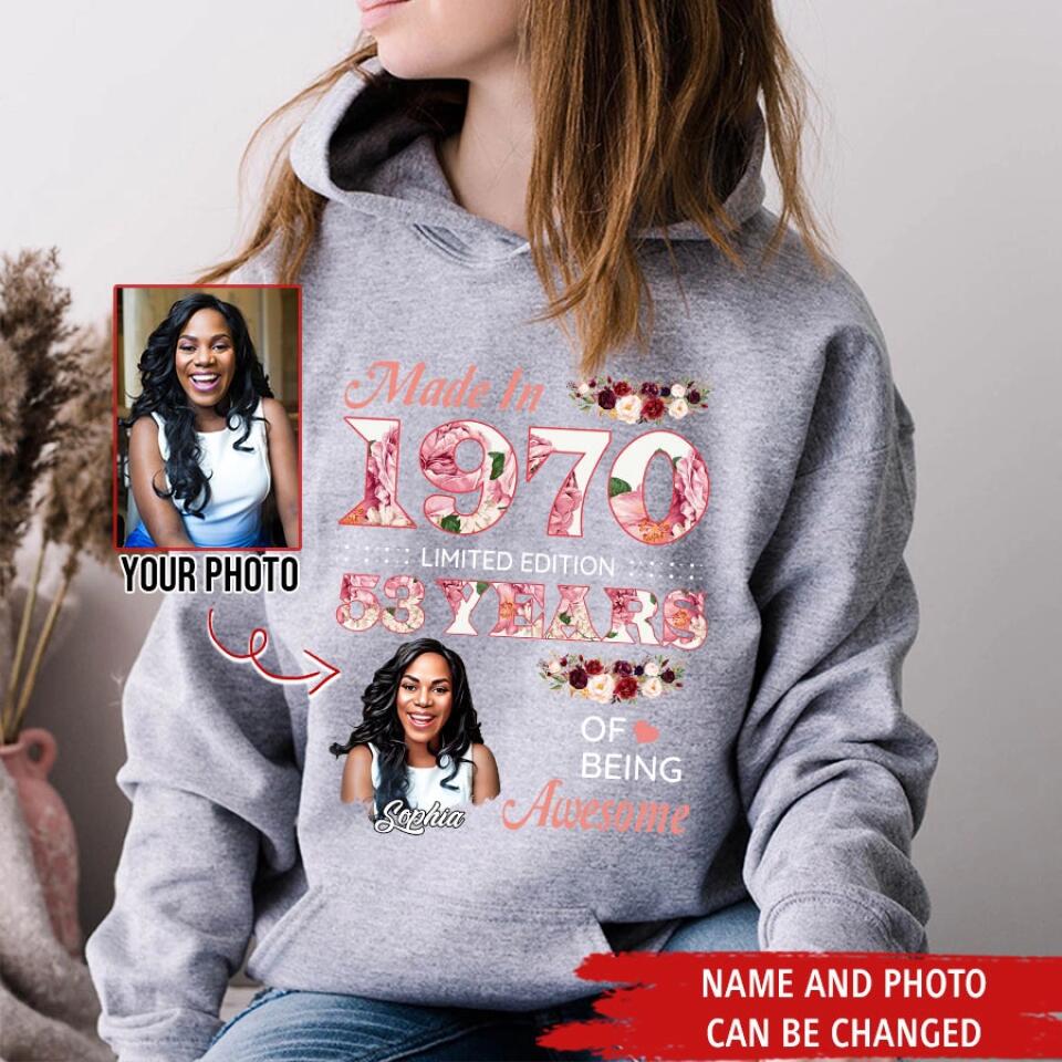 Custom Birthday Shirts, Chapter 53, Fabulous Since 1970 53rd Birthday Unique T Shirt For Woman, Her Gifts For 53 Years Old