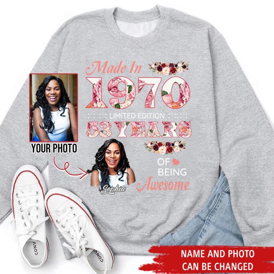 Custom Birthday Shirts, Chapter 53, Fabulous Since 1970 53rd Birthday Unique T Shirt For Woman, Her Gifts For 53 Years Old