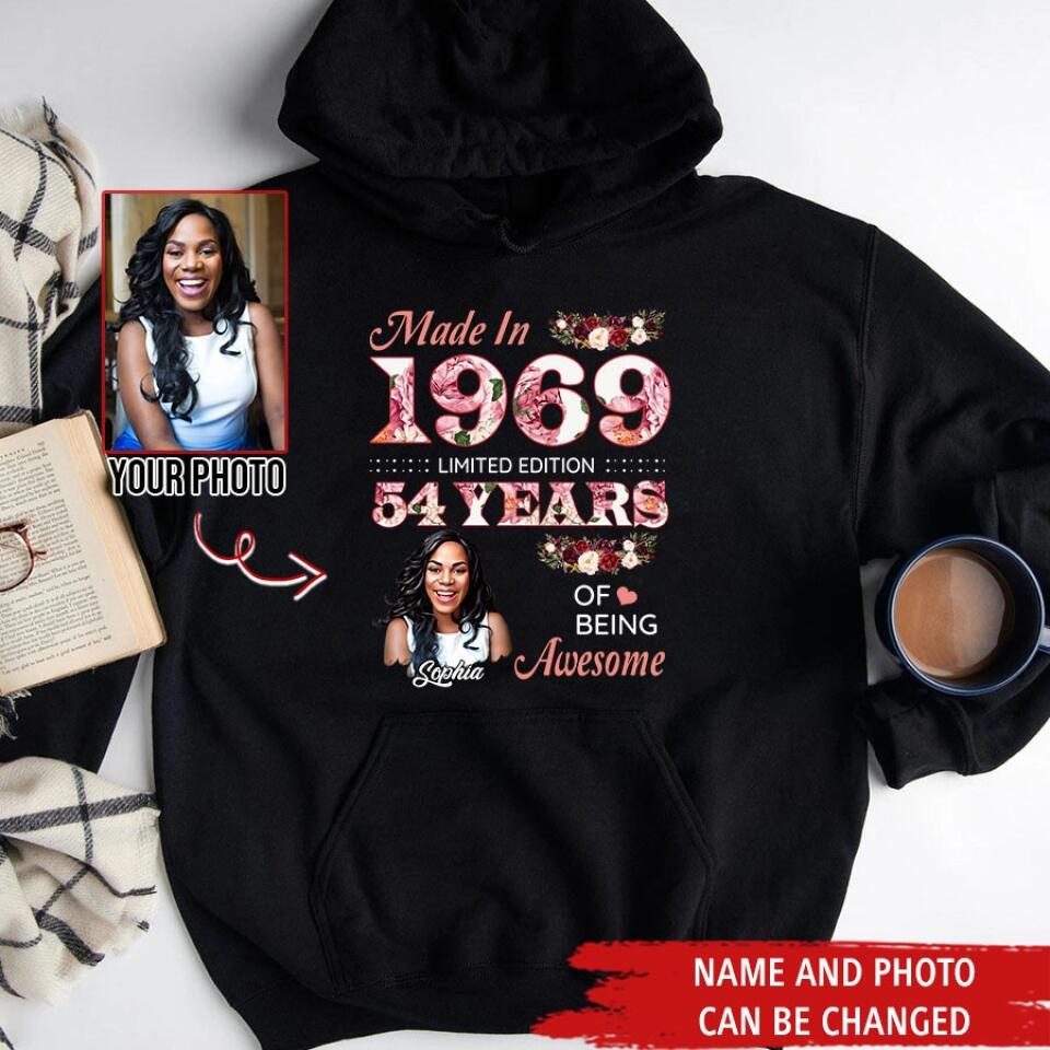 Custom Birthday Shirts, Chapter 54, Fabulous Since 1969 54th Birthday Unique T Shirt For Woman, Her Gifts For 54 Years Old