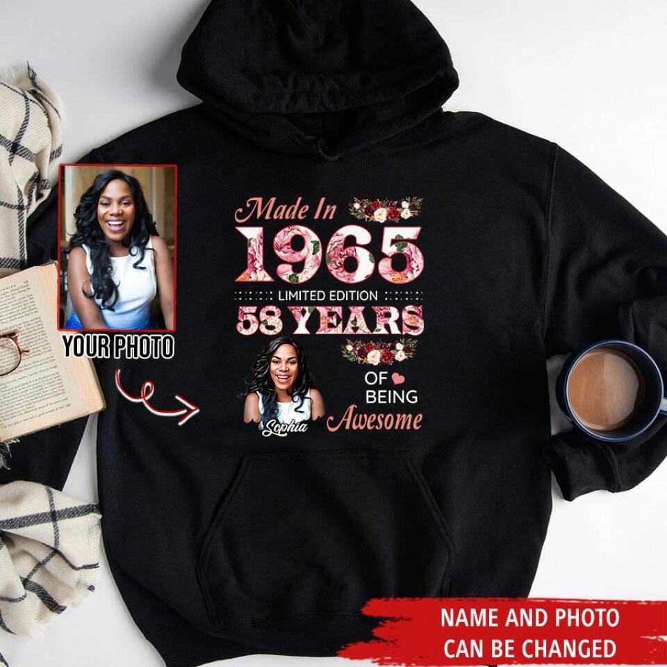 Chapter 58, Fabulous Since 1965 58th Birthday Unique T Shirt For Woman, Custom Birthday Shirt, Her Gifts For 58 Years Old