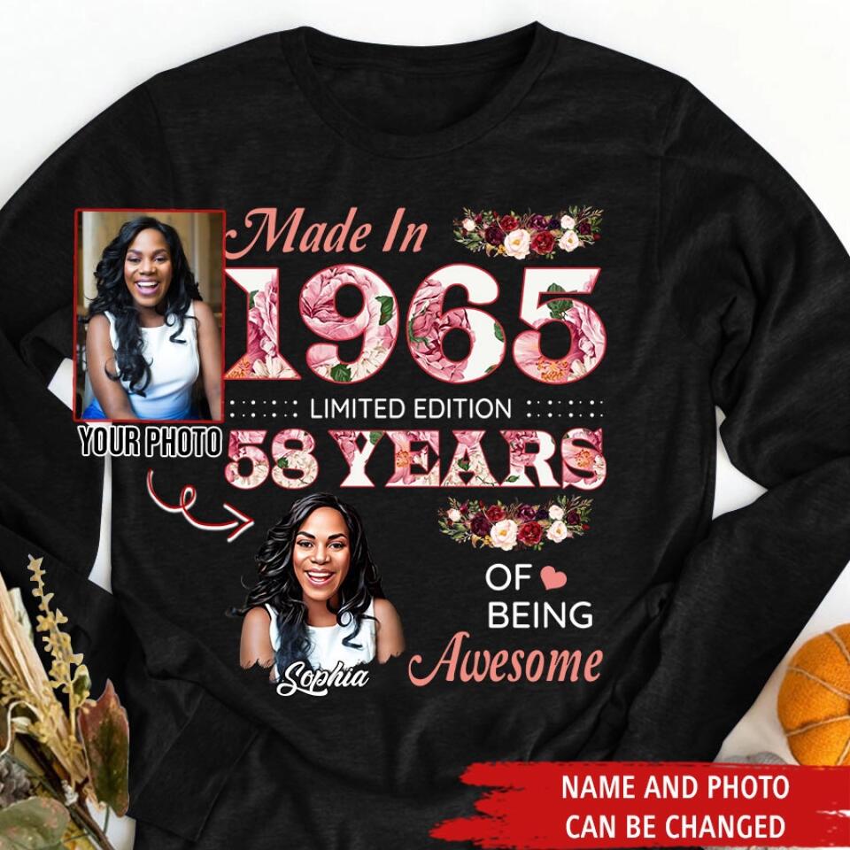 Chapter 58, Fabulous Since 1965 58th Birthday Unique T Shirt For Woman, Custom Birthday Shirt, Her Gifts For 58 Years Old