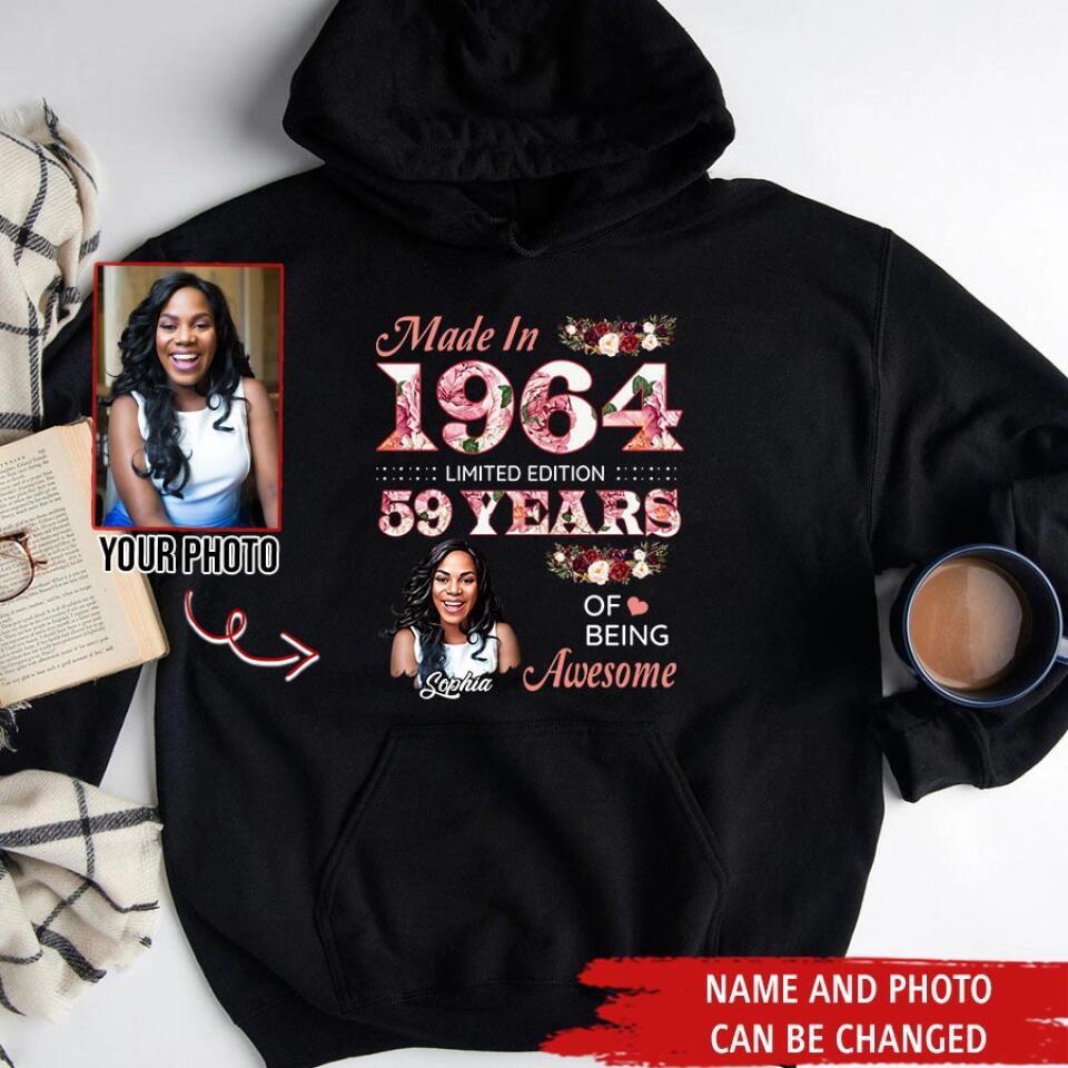 Custom Birthday Shirts, Chapter 59, Fabulous Since 1964 59th Birthday Unique T Shirt For Woman, Her Gifts For 59 Years Old