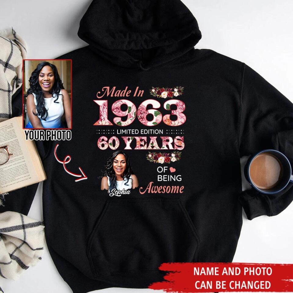 Custom Birthday Shirts, Chapter 60, Fabulous Since 1963 60th Birthday Unique T Shirt For Woman, Her Gifts For 60 Years Old