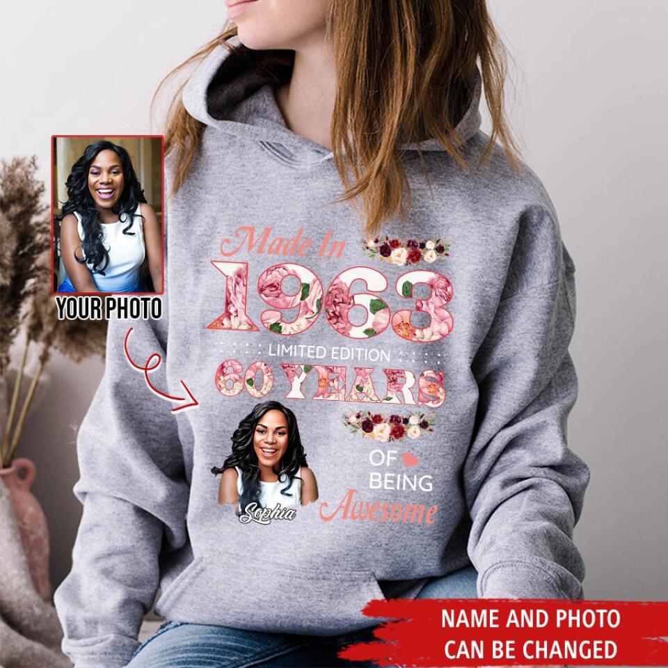 Custom Birthday Shirts, Chapter 60, Fabulous Since 1963 60th Birthday Unique T Shirt For Woman, Her Gifts For 60 Years Old