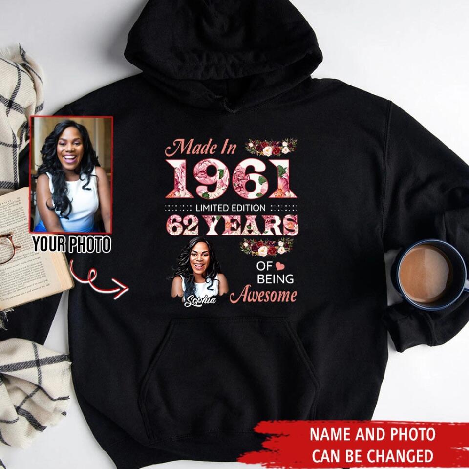 Custom Birthday Shirts, Chapter 62, Fabulous Since 1961 62nd Birthday Unique T Shirt For Woman, Her Gifts For 62 Years Old