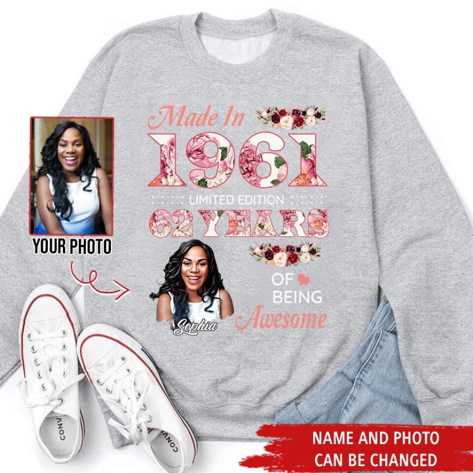 Custom Birthday Shirts, Chapter 62, Fabulous Since 1961 62nd Birthday Unique T Shirt For Woman, Her Gifts For 62 Years Old