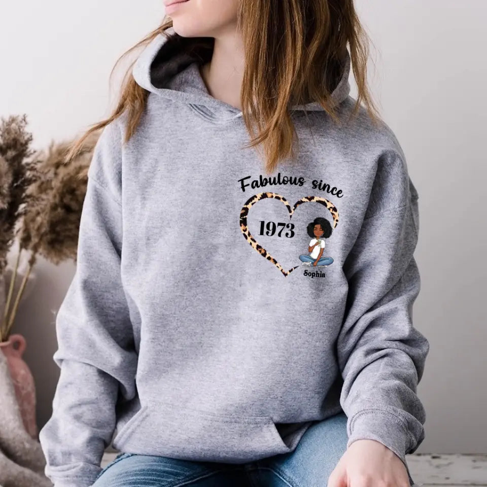 50th Birthday Shirts For Her, Personalised 50th Birthday Gifts, 1973 T Shirt, 50 And Fabulous Shirt, 50th Birthday Shirt Ideas