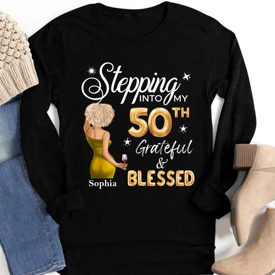 50th Birthday Shirts For Her, Personalised 50th Birthday Gifts, 1973 T Shirt, 50 and Fabulous Shirt, Custom Birthday Shirt