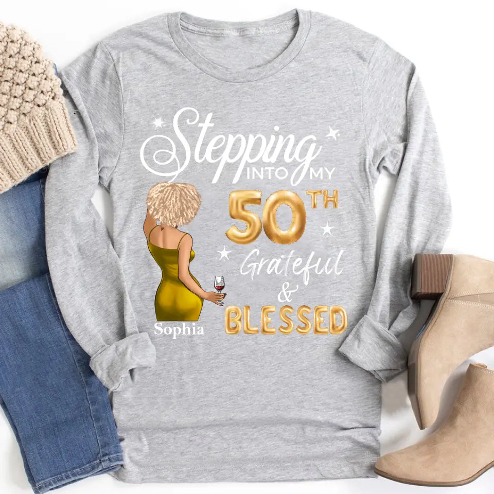 50th Birthday Shirts For Her, Personalised 50th Birthday Gifts, 1973 T Shirt, 50 and Fabulous Shirt, Custom Birthday Shirt