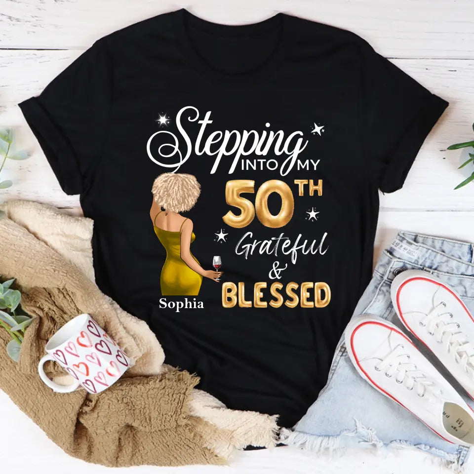 50th Birthday Shirts For Her, Personalised 50th Birthday Gifts, 1973 T Shirt, 50 and Fabulous Shirt, Custom Birthday Shirt
