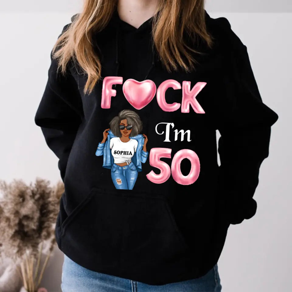 50th Birthday Shirts For Her, Personalised 50th Birthday Gifts, 1973 T Shirt, 50 and Fabulous Shirt, Custom Birthday Shirt