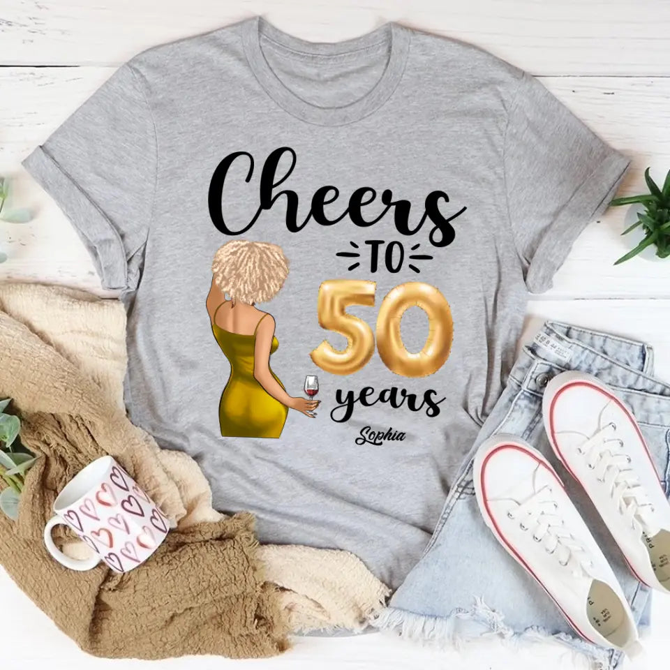 50th Birthday Shirts For Her, Personalised 50th Birthday Gifts, 1973 T Shirt, 50 And Fabulous Shirt, 50th Birthday Shirt Ideas