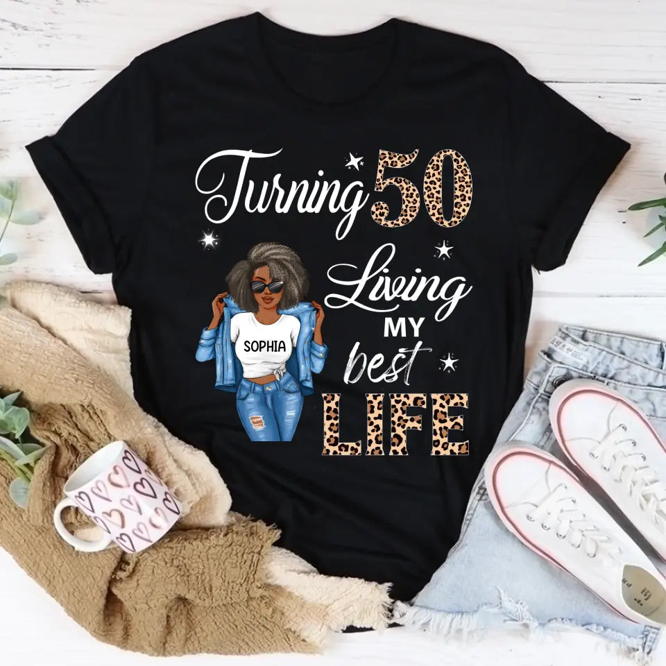 50th Birthday Shirts, Custom Birthday Shirts, Turning 50 Shirt, Gifts For Women Turning 50, 50 And Fabulous Shirt, 1973 Shirt, 50th Birthday Shirts For Her