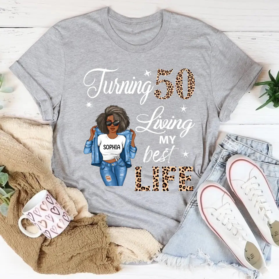 50th Birthday Shirts, Custom Birthday Shirts, Turning 50 Shirt, Gifts For Women Turning 50, 50 And Fabulous Shirt, 1973 Shirt, 50th Birthday Shirts For Her