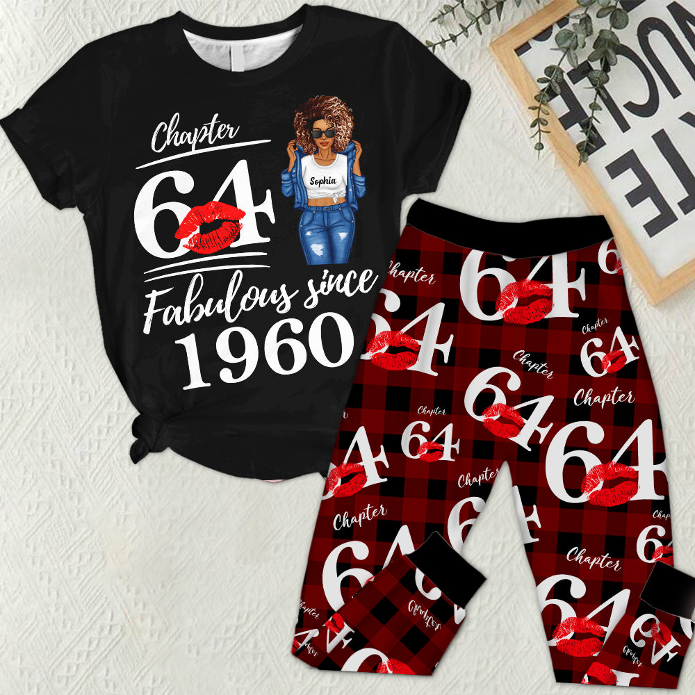 Premium Pajamas Set - Gift Ideas For 64th Birthday, 1960 Birthday Gifts Ideas, Gift Ideas 64th Birthday Woman - HCT