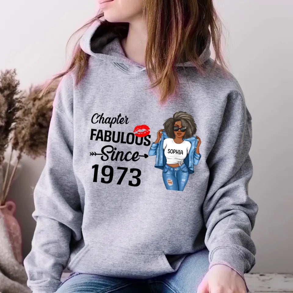 50th Birthday Shirts, Custom Birthday Shirts, Turning 50 Shirt, Gifts For Women Turning 50, 50 And Fabulous Shirt, 1973 Shirt, 50th Birthday Shirts For Her My Birthday Month, Yep The Whole Month