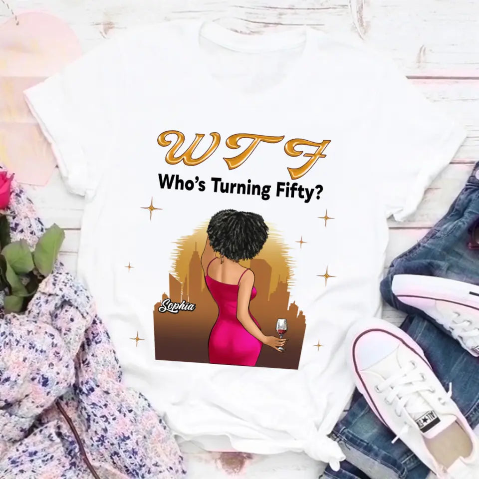 50th Birthday Shirts, Custom Birthday Shirts, Turning 50 Shirt, Gifts For Women Turning 50, 50 And Fabulous Shirt, 1973 Shirt, 50th Birthday Shirts For Her My Birthday Month, Yep The Whole Month