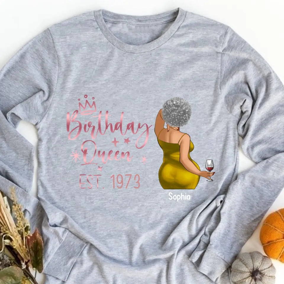 50th Birthday Shirts, Custom Birthday Shirts, Turning 50 Shirt, Gifts For Women Turning 50, 50 And Fabulous Shirt, 1973 Shirt, 50th Birthday Shirts For Her