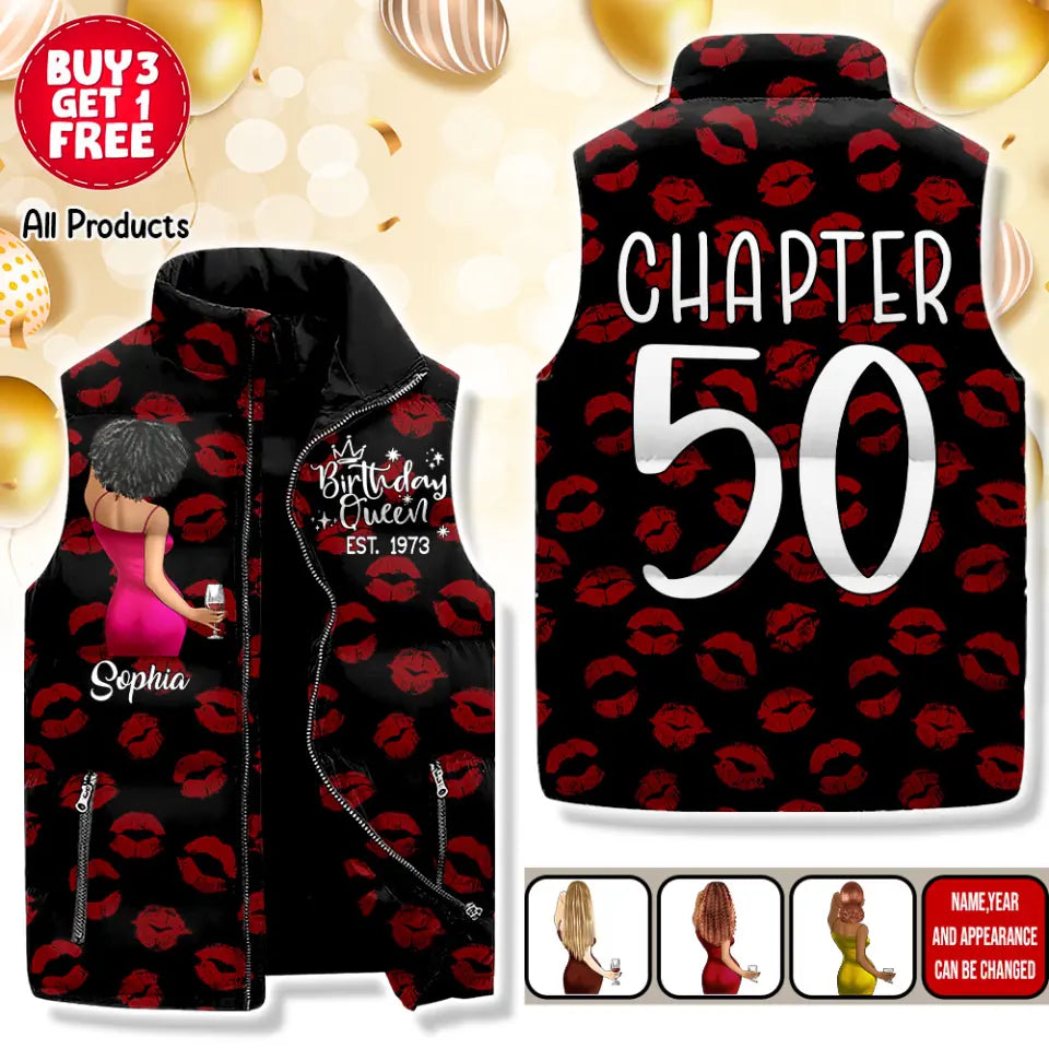 Puffer Vest - Personalised 50th Birthday Gifts, Gift Ideas 50th Birthday Woman