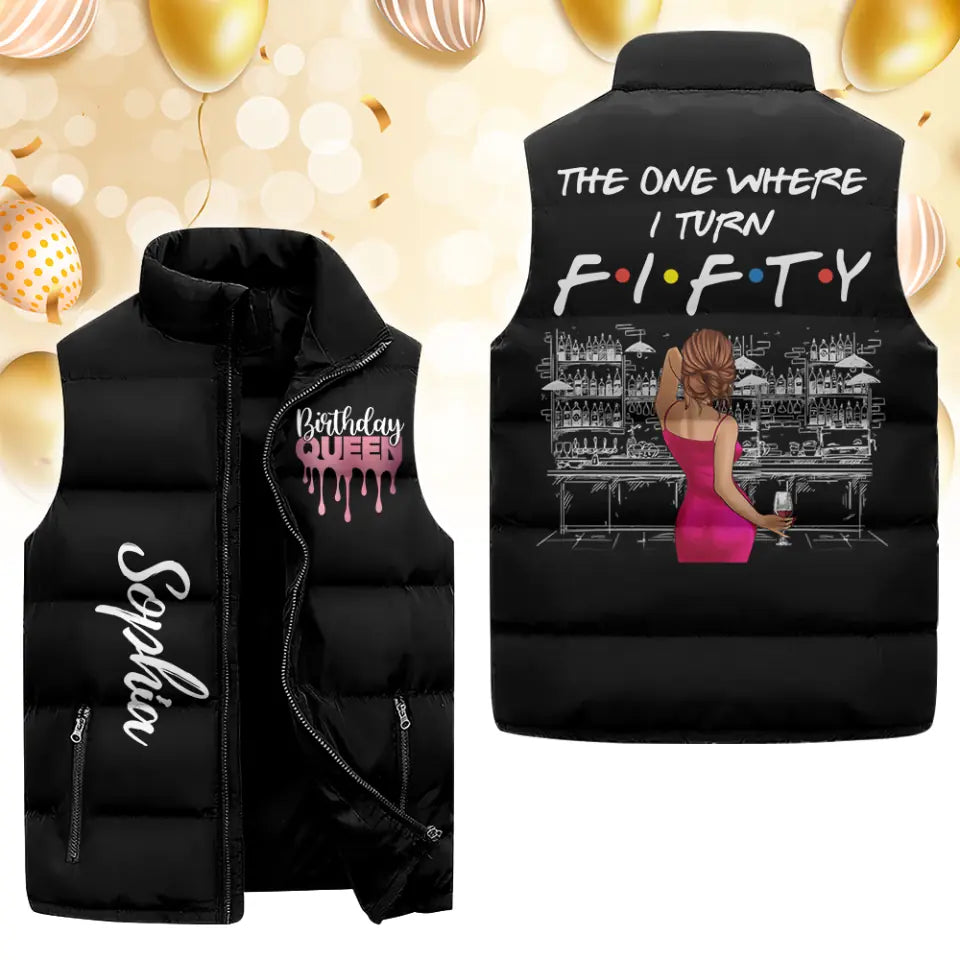 Puffer Vest - Personalised 50th Birthday Gifts, Gift Ideas 50th Birthday Woman