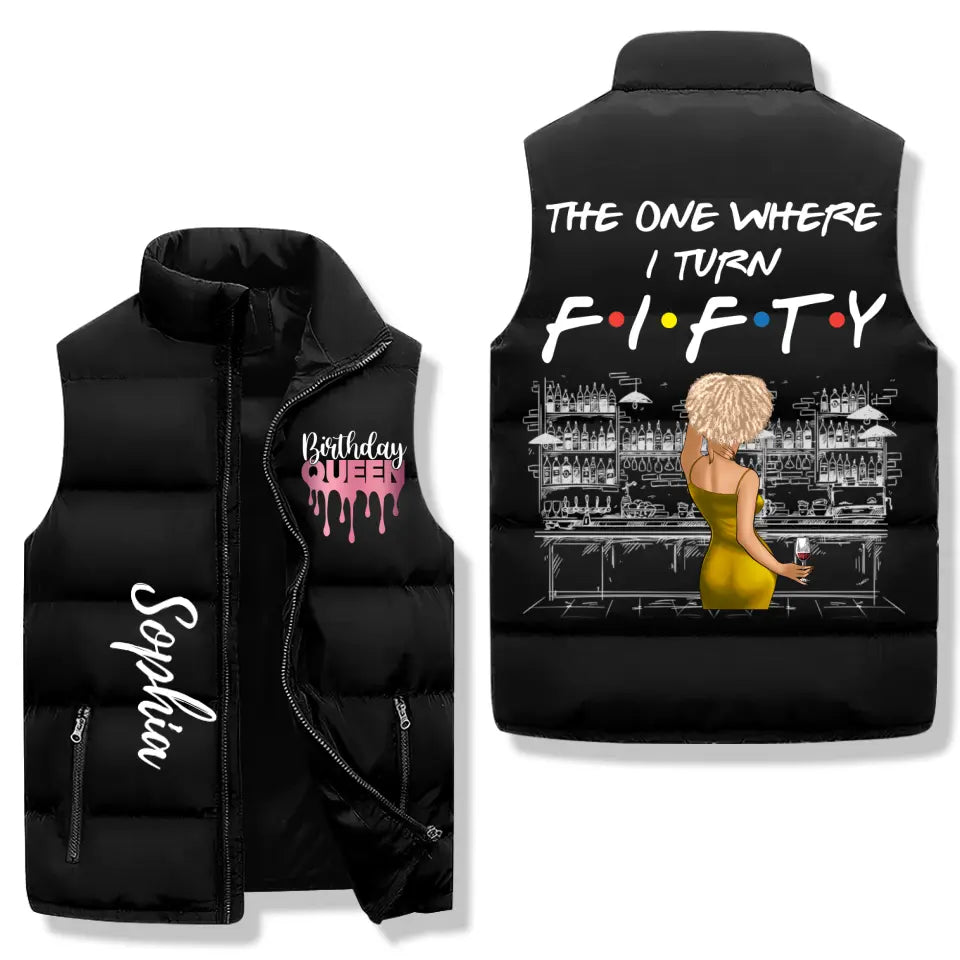 Puffer Vest - Personalised 50th Birthday Gifts, Gift Ideas 50th Birthday Woman