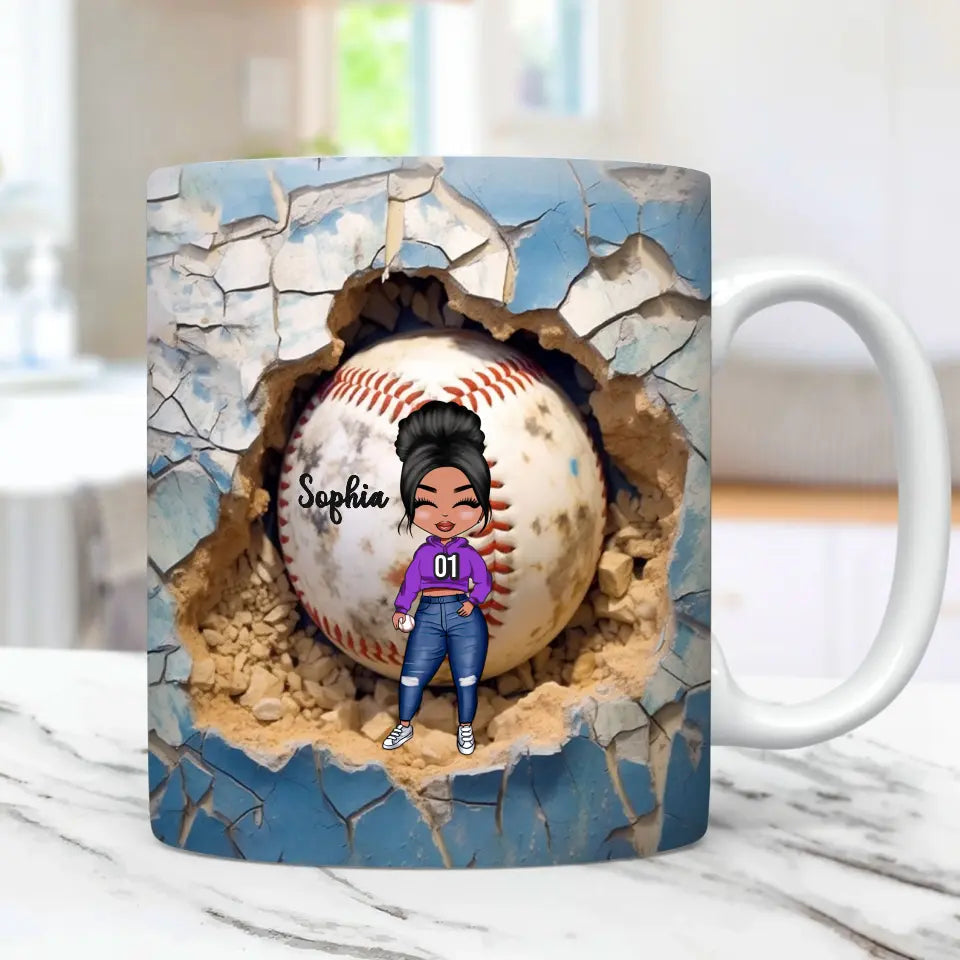 Personalized Mug For Baseball Lovers