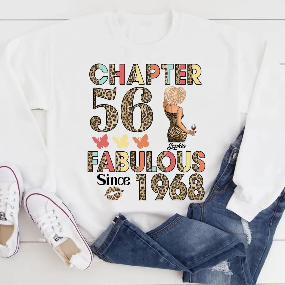 56th birthday shirts for her, Personalised 56th birthday gifts, 1968 t shirt, 56 and fabulous shirt, 56 birthday shirt ideas, gift ideas 56 birthday woman