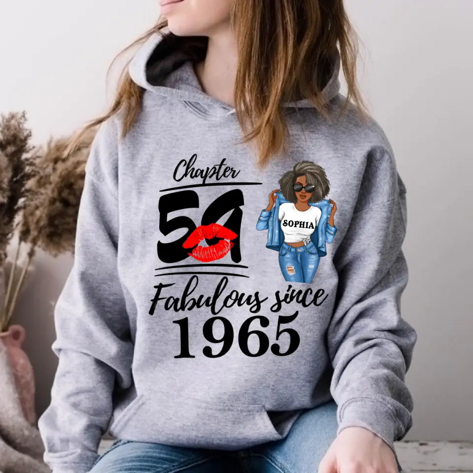 59th Birthday Shirts, Custom Birthday Shirts, Turning 59 Shirt, Gifts For Women Turning 59, 59 And Fabulous Shirt, 1965 Shirt, 59th Birthday Shirts For Her