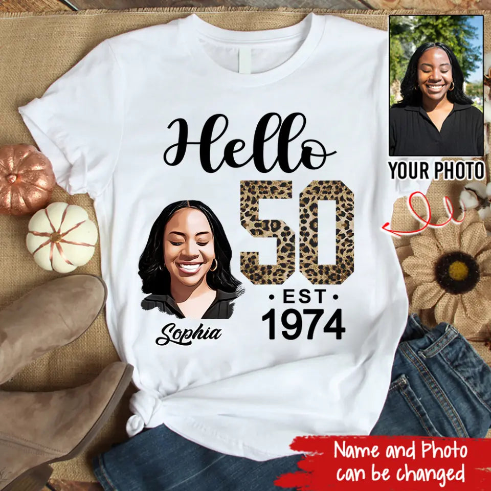 50th Birthday Shirts, Custom Birthday Shirts, Turning 50 Shirt, Gifts For Women Turning 50, 50 And Fabulous Shirt, 1974 Shirt, 50th Birthday Shirts For Her - Hien