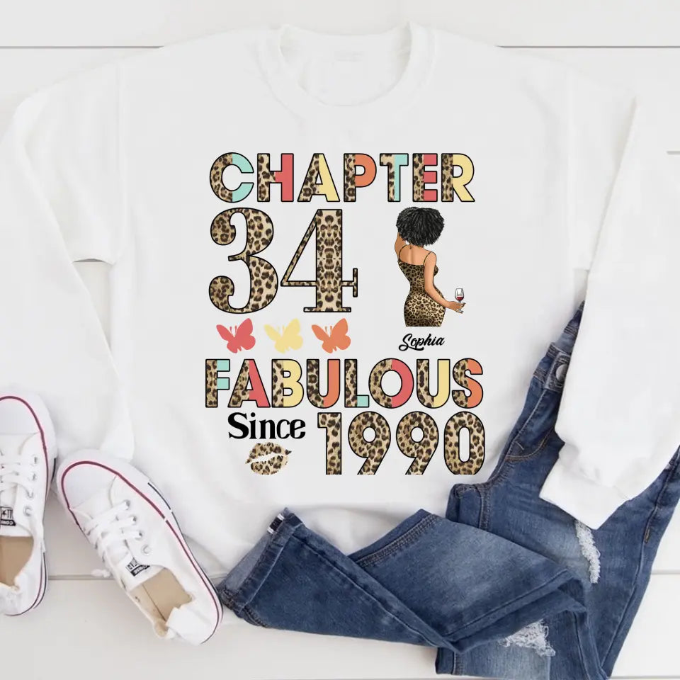 34th birthday shirts for her, Personalised 34th birthday gifts, 1990 t shirt, 34 and fabulous shirt, 34th birthday shirt ideas, gift ideas 34th birthday woman