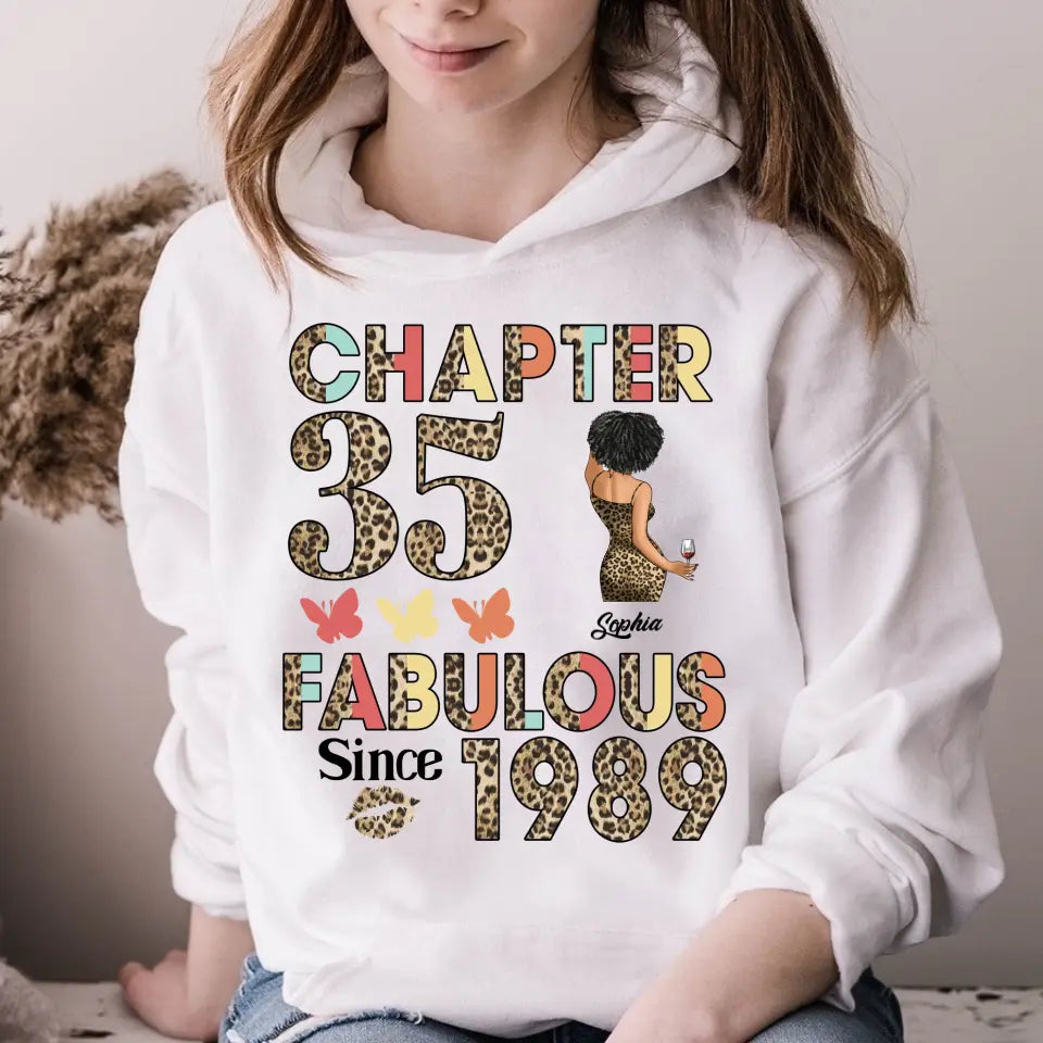 35th birthday shirts for her, Personalised 35th birthday gifts, 1989 t shirt, 35 and fabulous shirt, 35th birthday shirt ideas, gift ideas 35th birthday woman
