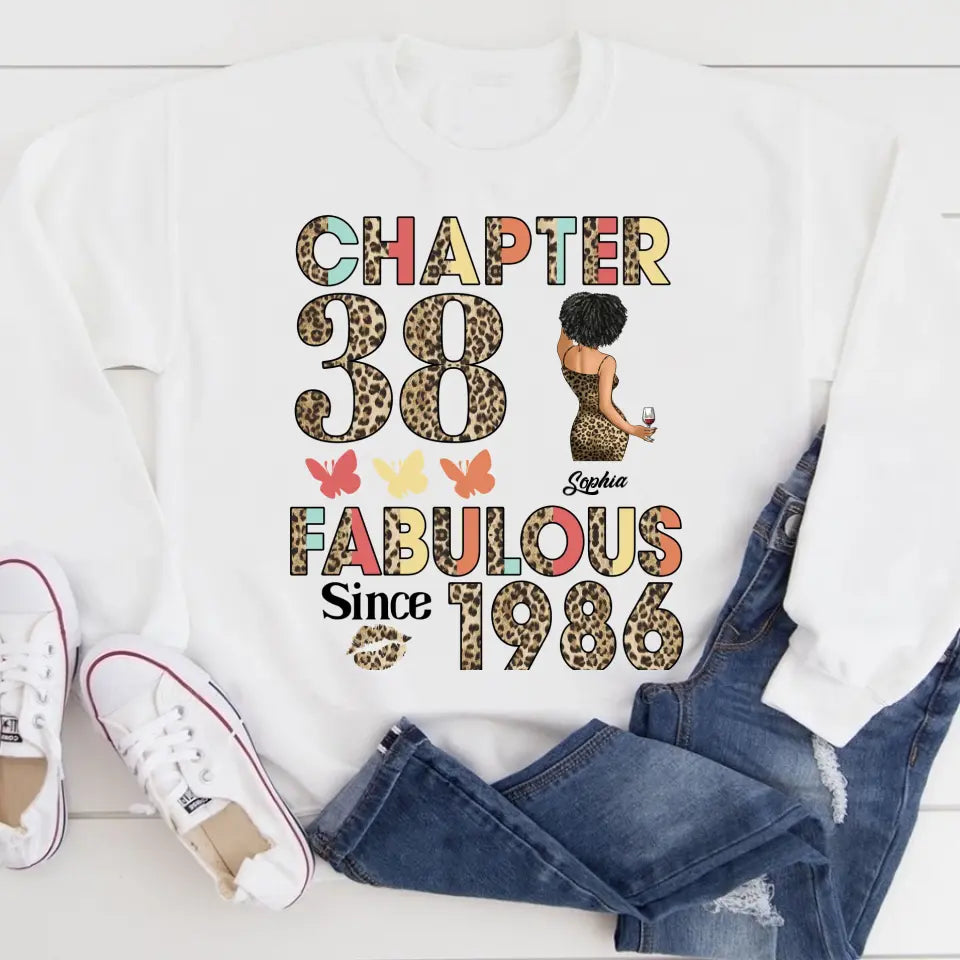 38th birthday shirts for her, Personalised 38th birthday gifts, 1986 t shirt, 38 and fabulous shirt, 38th birthday shirt ideas, gift ideas 38th birthday woman