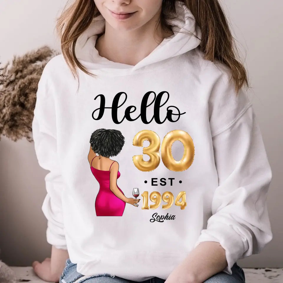 30th birthday shirts for her, Personalised 30th birthday gifts, 1994 t shirt, 30 and fabulous shirt, 30th birthday shirt ideas, gift ideas 30th birthday woman