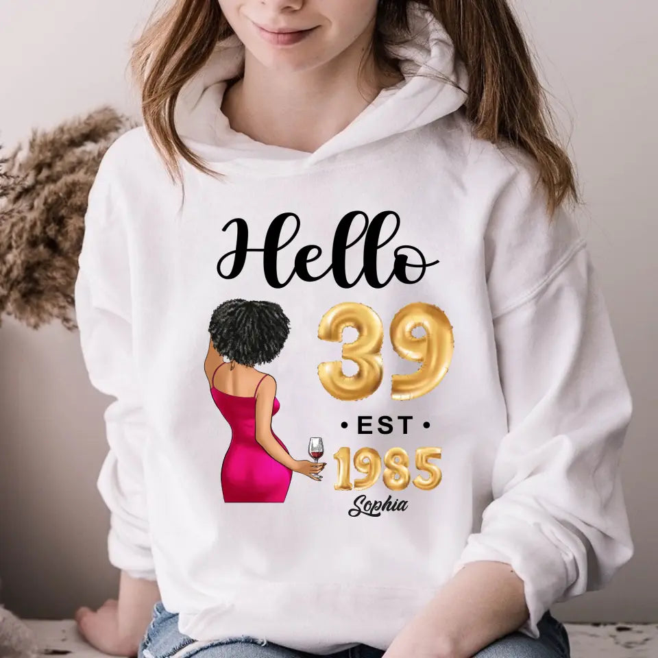 39th birthday shirts for her, Personalised 39th birthday gifts, 1985 t shirt, 39and fabulous shirt, 39th birthday shirt ideas, gift ideas 39th birthday woman