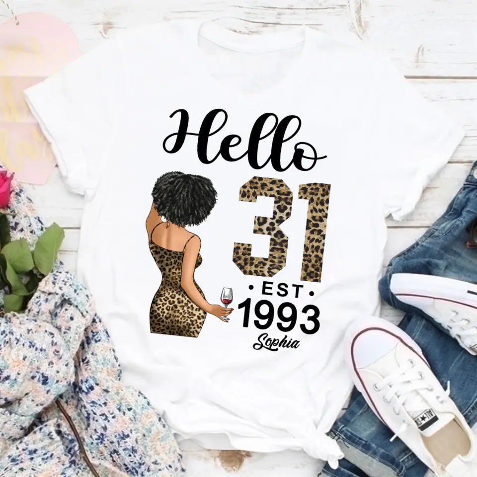 31st Birthday Shirts For Her, Personalised 31st Birthday Gifts, 1993 T Shirt, 31 And Fabulous Shirt, 31st Birthday Shirt Ideas, Gift Ideas 31st Birthday Woman