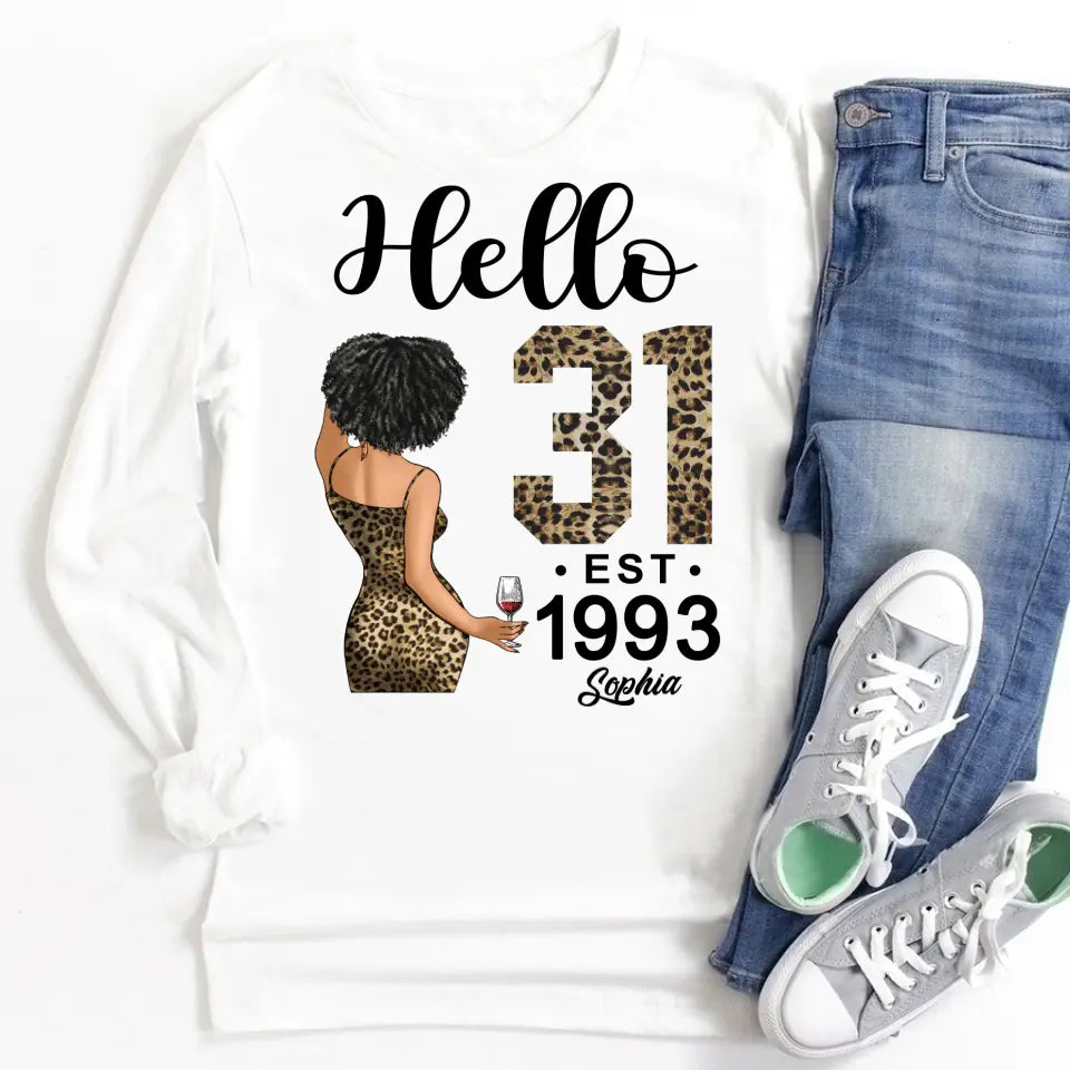 31st Birthday Shirts For Her, Personalised 31st Birthday Gifts, 1993 T Shirt, 31 And Fabulous Shirt, 31st Birthday Shirt Ideas, Gift Ideas 31st Birthday Woman