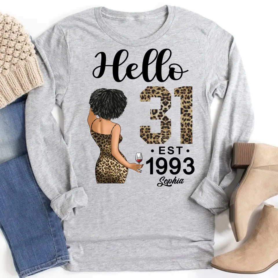 31st Birthday Shirts For Her, Personalised 31st Birthday Gifts, 1993 T Shirt, 31 And Fabulous Shirt, 31st Birthday Shirt Ideas, Gift Ideas 31st Birthday Woman