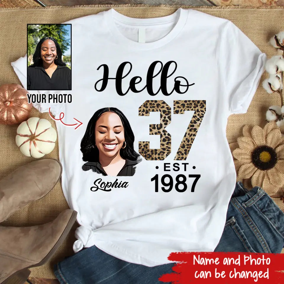 37th Birthday Shirts, Custom Birthday Shirts, Turning 37 Shirt, Gifts For Women Turning 37, 37 And Fabulous Shirt, 1987 Shirt, 37th Birthday Shirts For Her