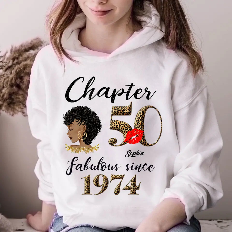 50th Birthday Shirts, Custom Birthday Shirts, Turning 50 Shirt, Gifts For Women Turning 50, 50 And Fabulous Shirt, 1974 Shirt, 50th Birthday Shirts For Her