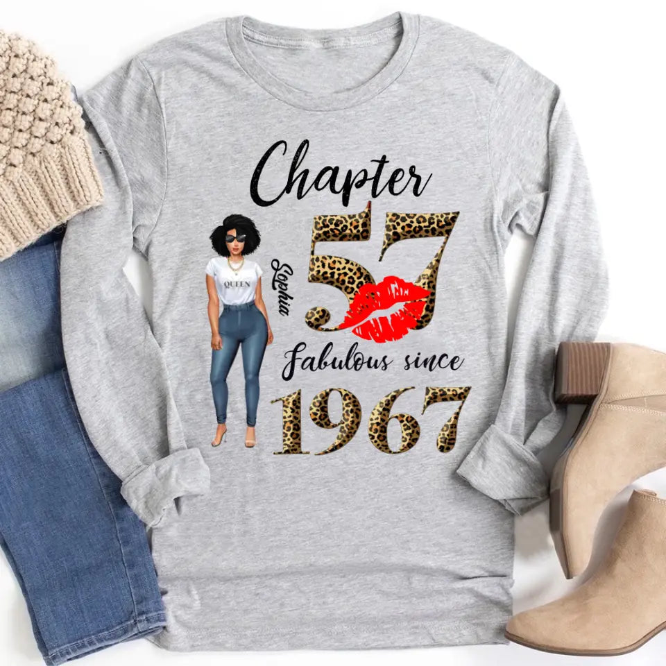 57th birthday shirts for her, Personalised 57th birthday gifts, 1967 t shirt, 57 and fabulous shirt, 57th birthday shirt ideas, gift ideas 57th birthday woman
