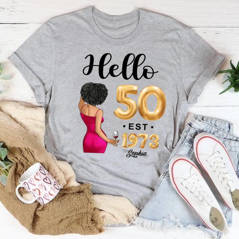 Birthday Shirts For Her, Personalised Birthday Gifts, Fabulous Shirt, Birthday Shirt Ideas, Gift Ideas Birthday Woman - Hien