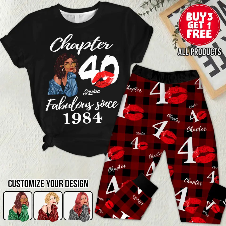 Premium Pajamas Set - Gift Ideas For 40th Birthday, 1984 Birthday Gifts Ideas, Gift Ideas 40th Birthday Woman HCT