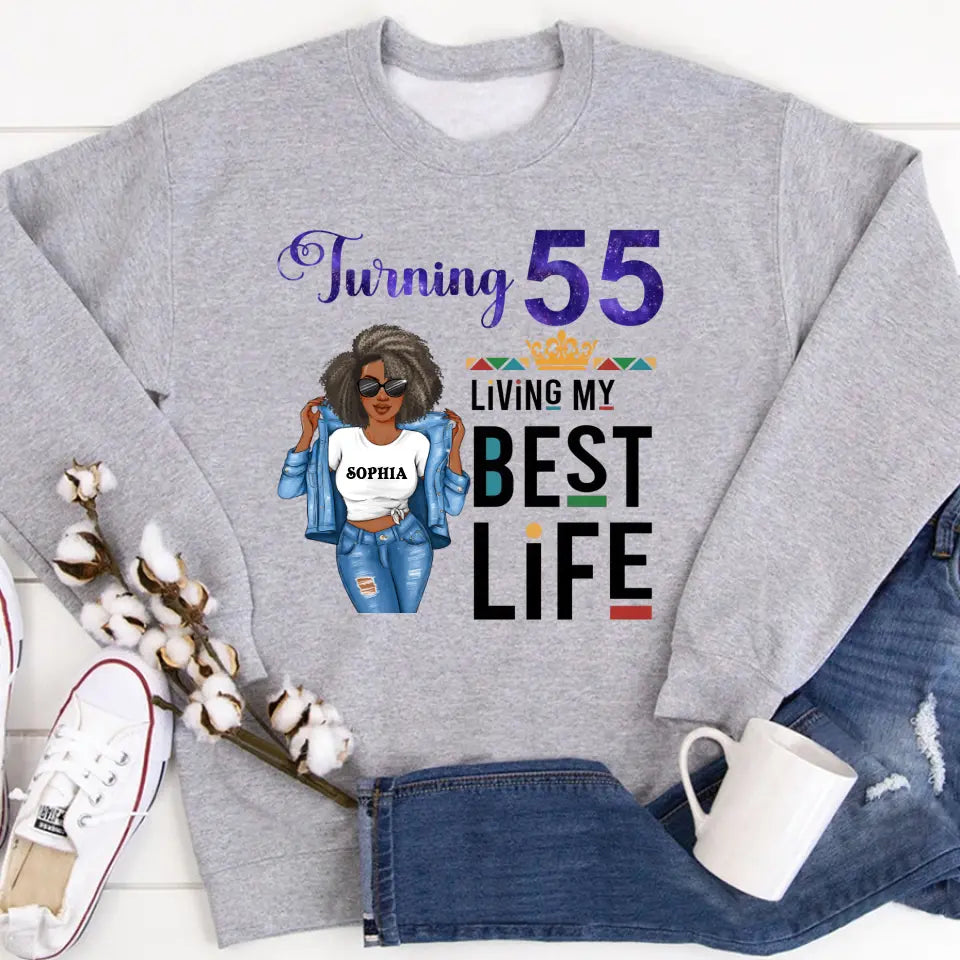 Chapter 55, Fabulous Since 1969 55th Birthday Unique T Shirt For Woman, Custom Birthday Shirt, Her Gifts For 55 Years Old , Turning 55 Birthday Cotton Shirt - YPT-ALK