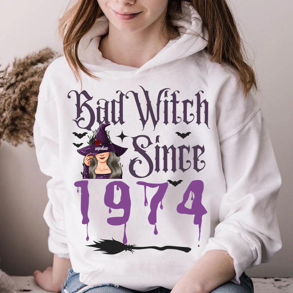 Personalized Fabulous Since 1974 50th Birthday Unique T Shirt For Woman, Custom Birthday Shirt, Her Gifts For 50 Years Old , Turning 50 Birthday Cotton Shirt-YPT-ALK