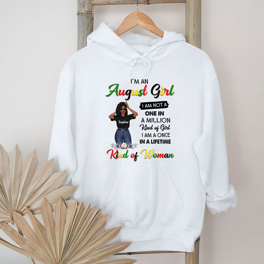 Custom Birthday Shirt, Queen Was Born In August, August Birthday Shirts For Woman, August Birthday Gifts, August Is My Birthday Month