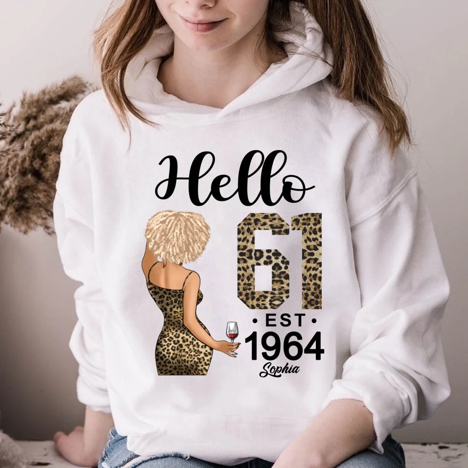 61st Birthday Shirts, Custom Birthday Shirts, Turning 61 Shirt For Women, Turning 61 And Fabulous Shirt, 1964 Shirt, Best Gifts For Women Turning 61