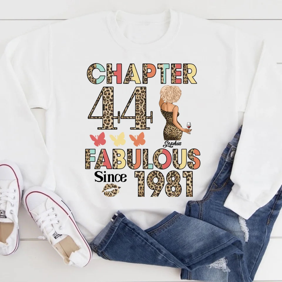 44th birthday shirts for her, Personalised 44th birthday gifts, 1981 t shirt, 44 and fabulous shirt, 44th birthday shirt ideas, gift ideas 44th birthday woman
