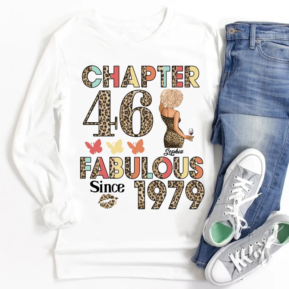 46th birthday shirts for her, Personalised 46th birthday gifts, 1979 t shirt, 46 and fabulous shirt, 46th birthday shirt ideas, gift ideas 46th birthday woman